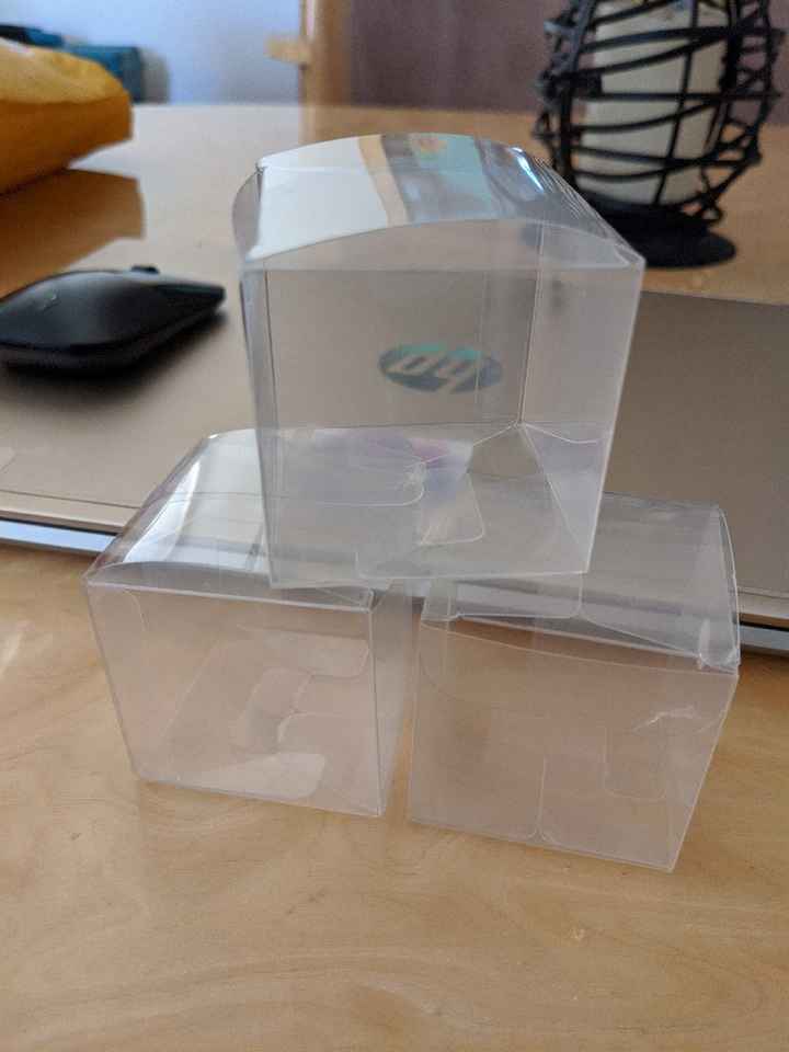 Favor Boxes Came In - 1