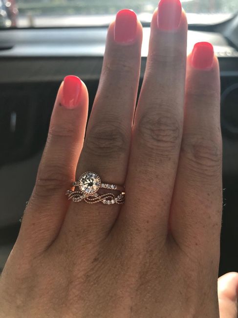 wedding band I already purchased with ering