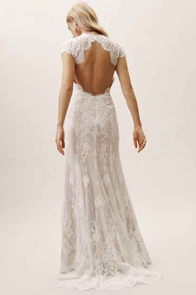 back of dress