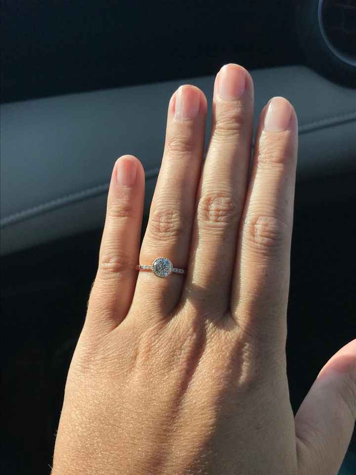 Did you pick your ring or were you completely surprised? - 1