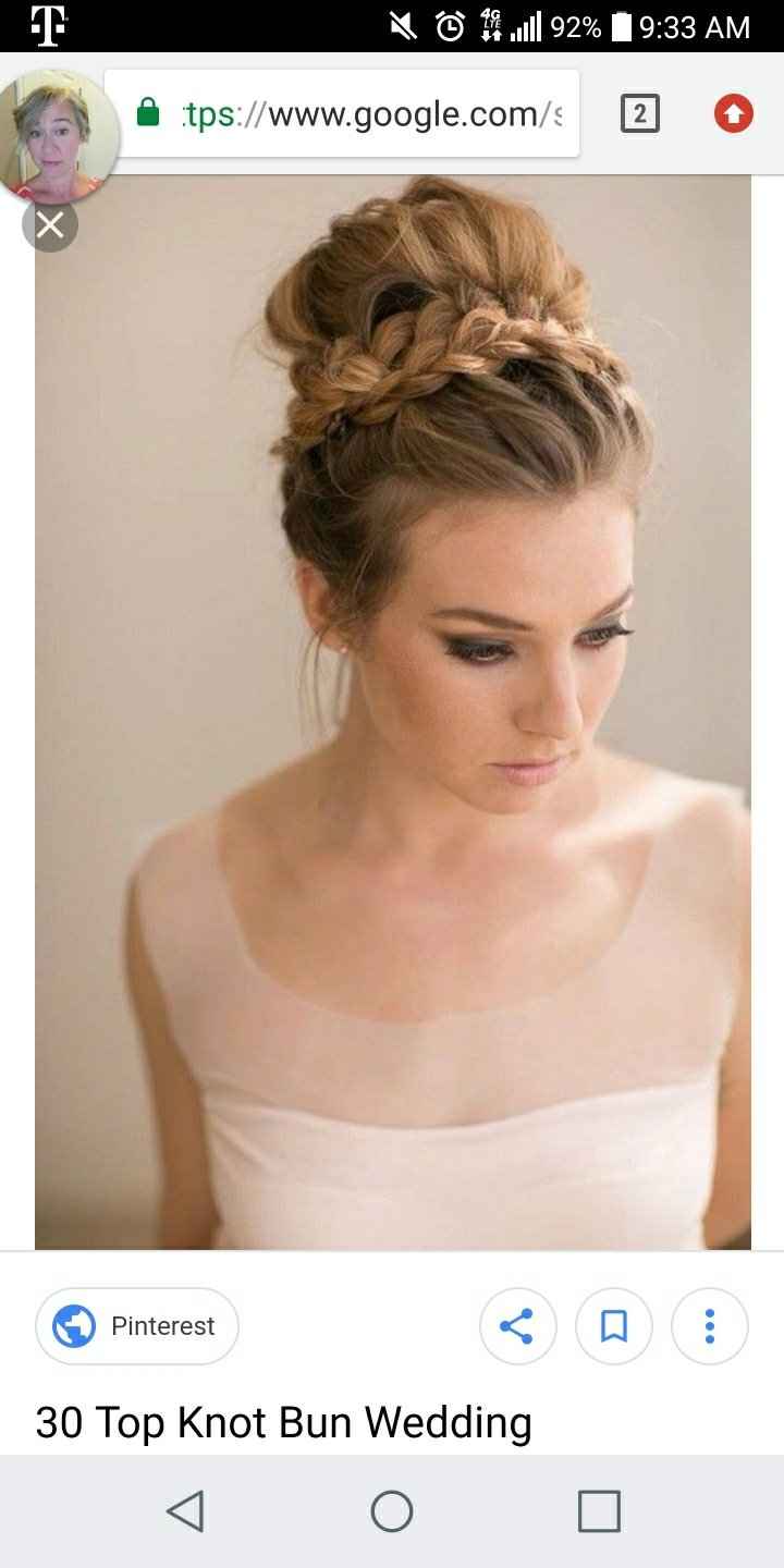 Updo with Braid - 1