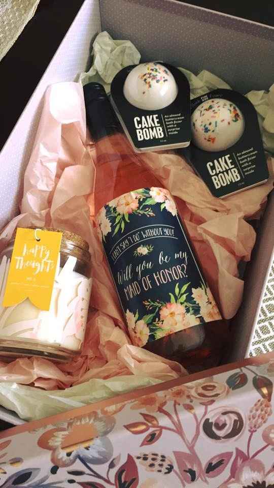 How did you ask your bridesmaids??