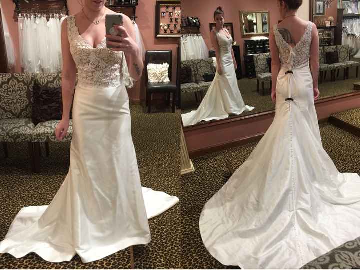 Wedding dress opinions wanted
