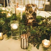 Close up of Head Table