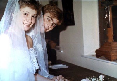 Following through on my threat  - couple of wedding pics from 1984