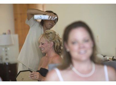 What did you hair look like on your wedding day?