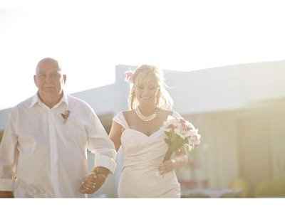 Dress pic before the ceremony..