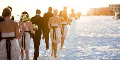 Champagne color bridesmaid dress on Beach?