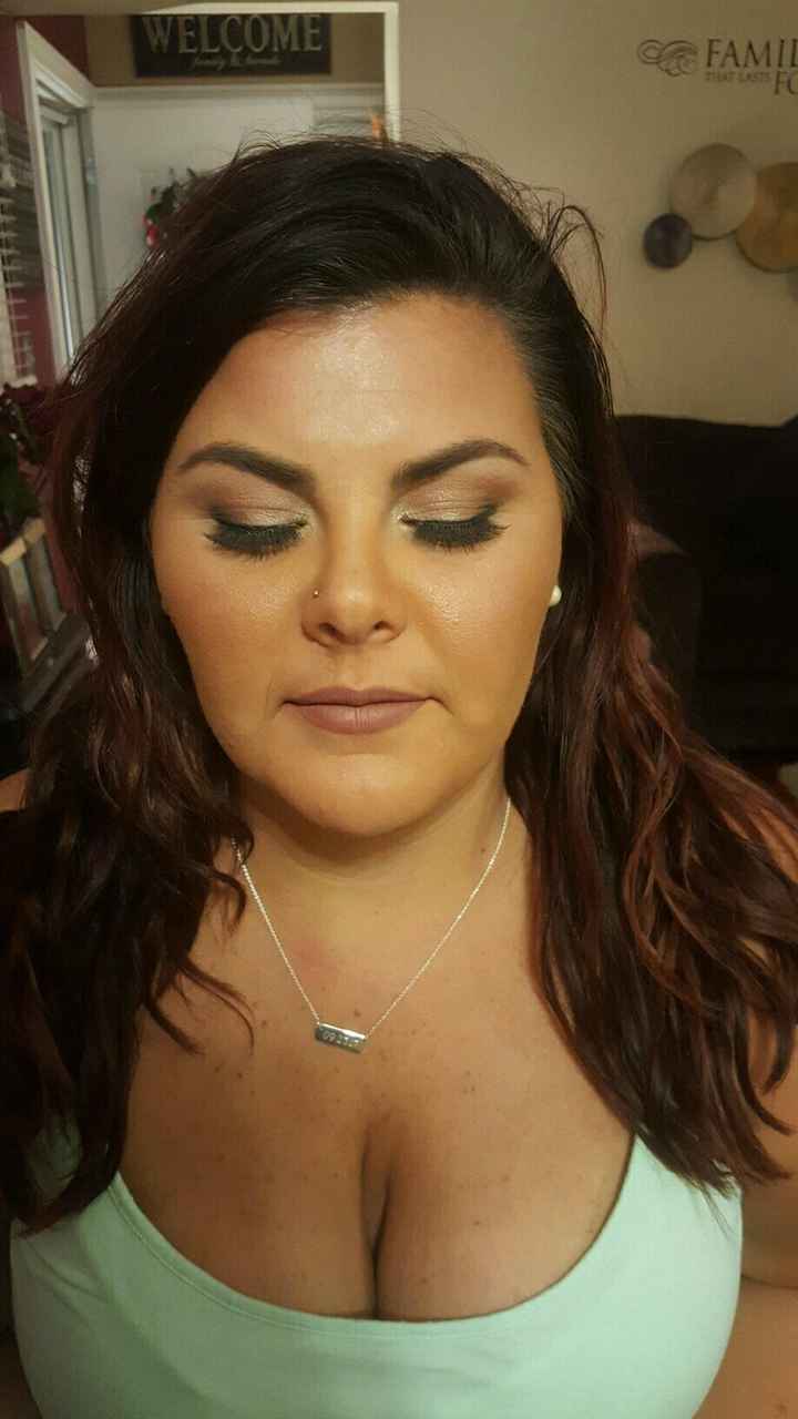 Make up artist booked!