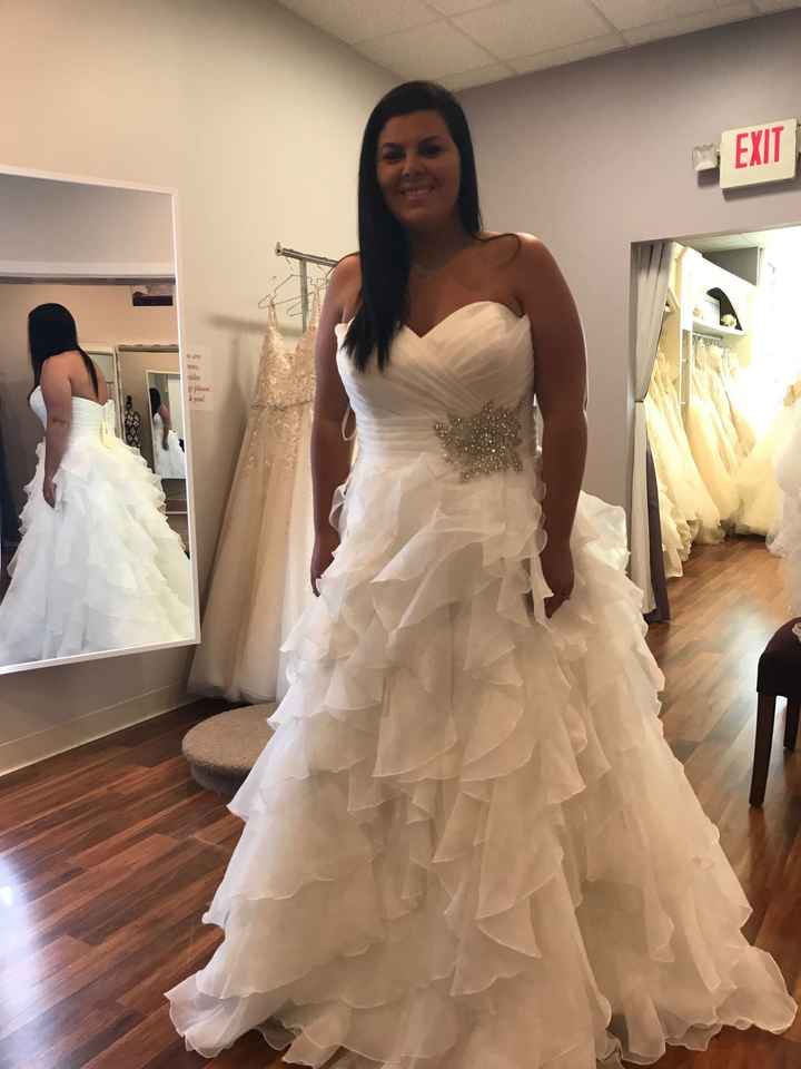 Let's see your wedding dresses.