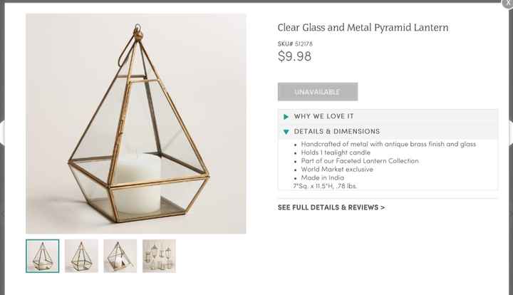 Lantern Centerpiece Advice!