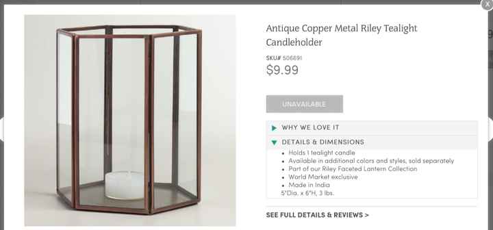 Lantern Centerpiece Advice!