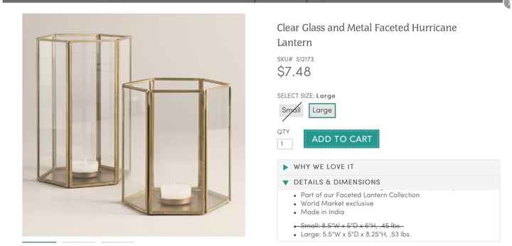 Lantern Centerpiece Advice!