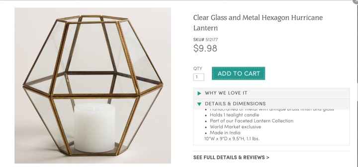 Lantern Centerpiece Advice!