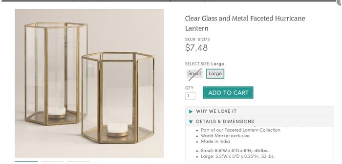 Lantern Centerpiece Advice!