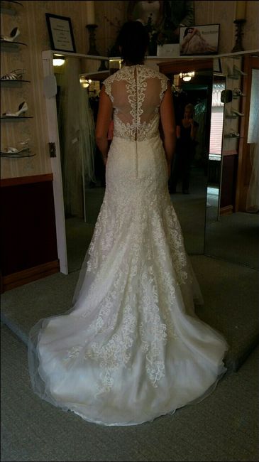 My dress (almost) fits!!!