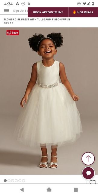 Flower girl dress color 5