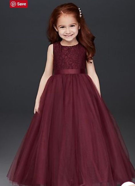 Flower girl dress color 6