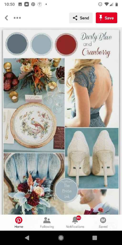 Fill In The Blank: Our wedding colors are _____ - 1