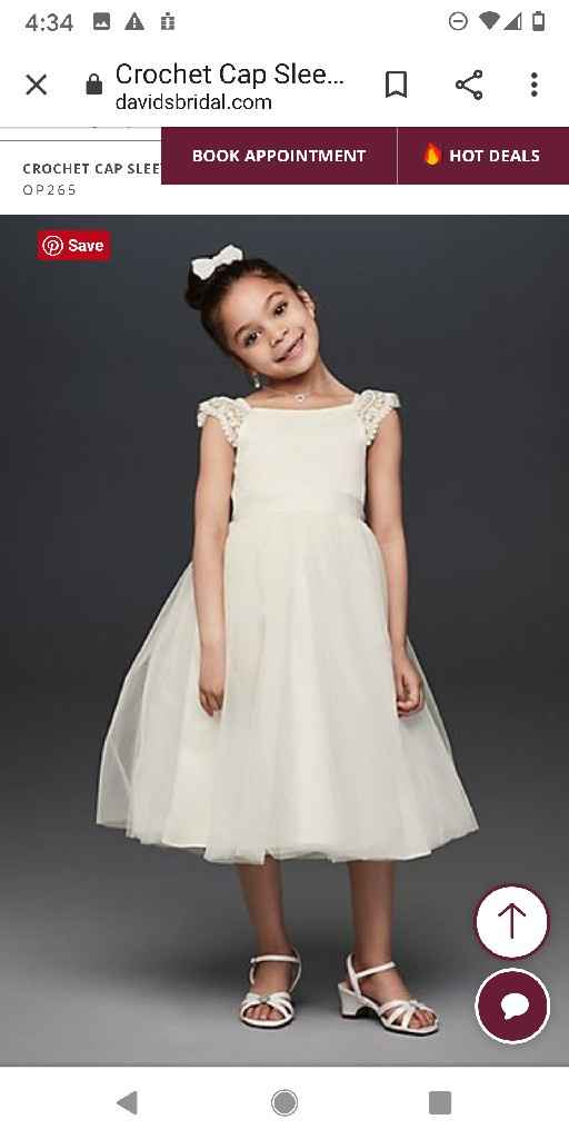 Flower girl dress color - 4