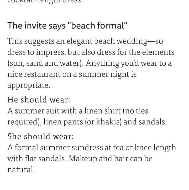 Beach Wedding attire Weddings Wedding Attire Wedding Forums WeddingWire