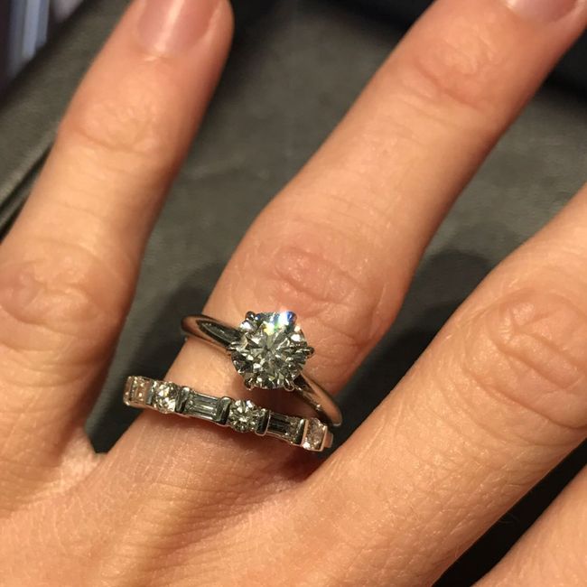  Solitaire ring - what kind of band - 2