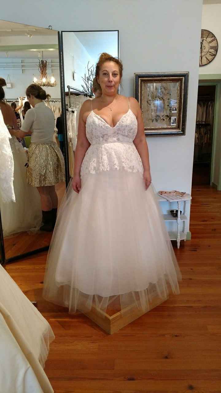 Second thoughts on my dress