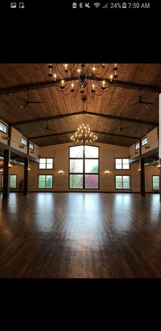 large Venue. small number of Guests. 3