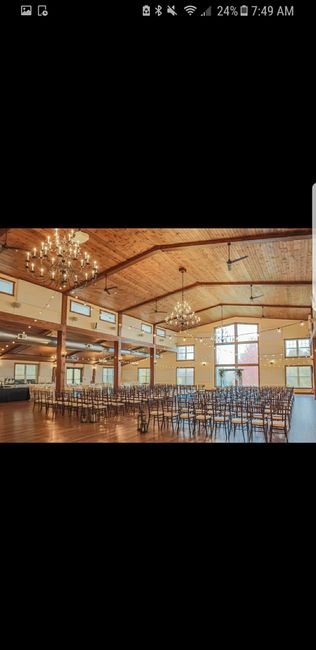 large Venue. small number of Guests. 2