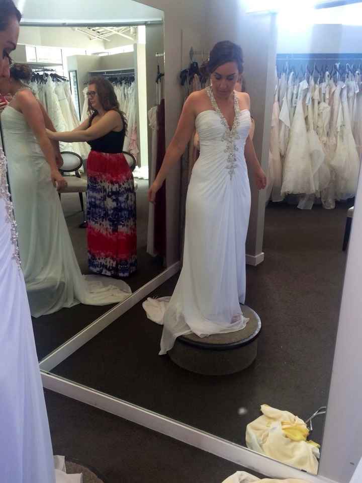 Is it weird to fall out of love with your dress?