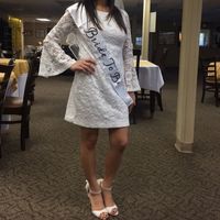 Said Yes to the Bridal Shower Dress