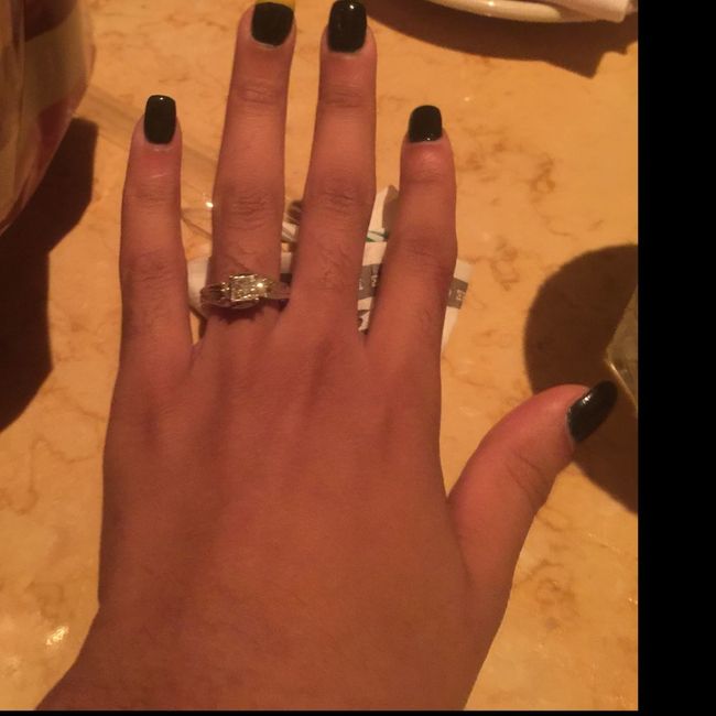 MY RING FINALLY CAME!!