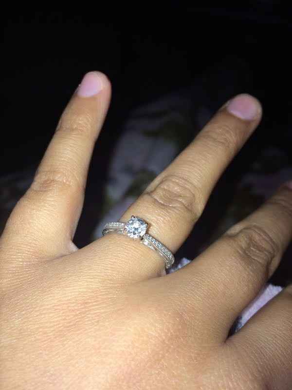 Engagement ring/wedding ring
