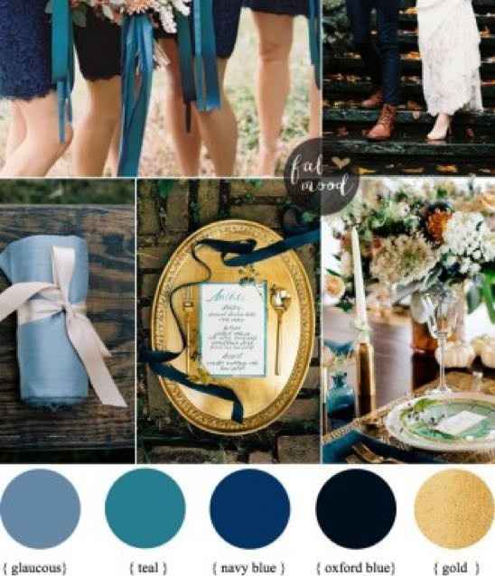 Wedding colours for fall!