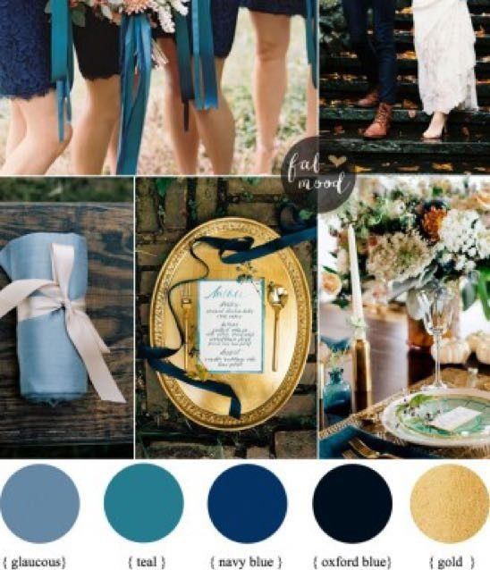 Wedding colours for fall!