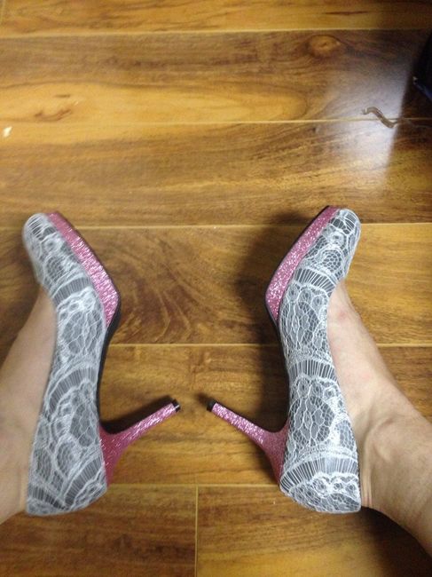 My Wedding Shoes - Custom made!