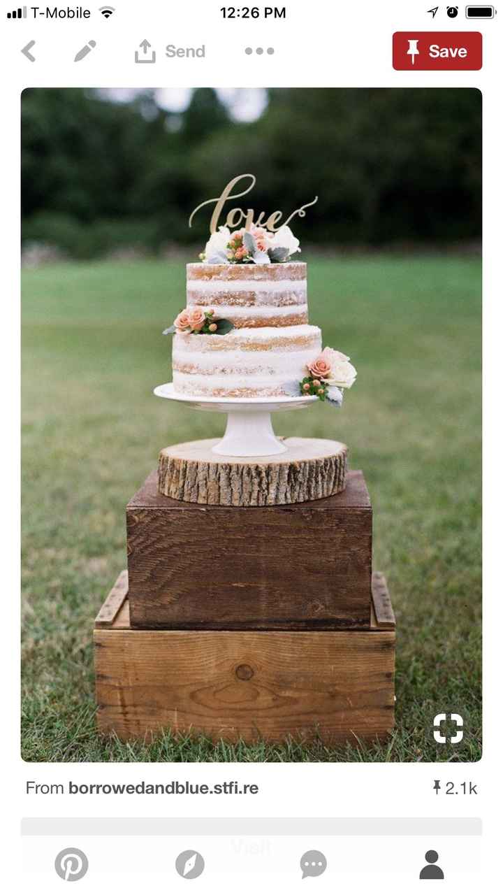  Show me your wedding cake/ wedding cake inspo! - 1