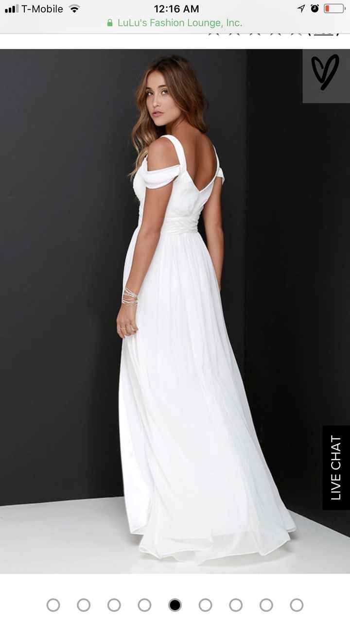 Wedding dress from Lulus - 2