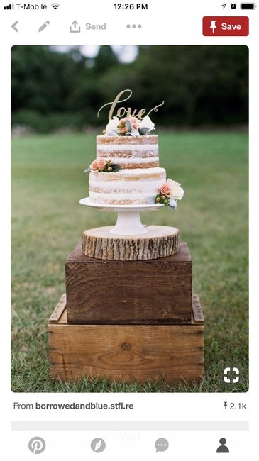  Show me your wedding cake/ wedding cake inspo! - 1