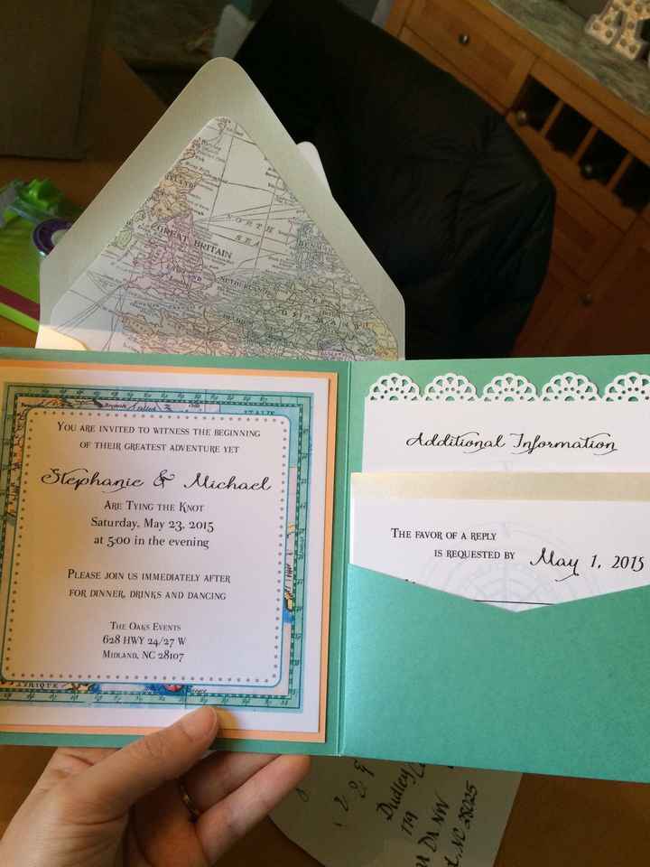 PSA: Square Pocketfold Invite Postage *pics*