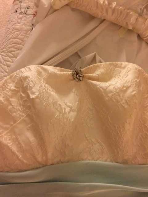 Switched the sash on my dress and...