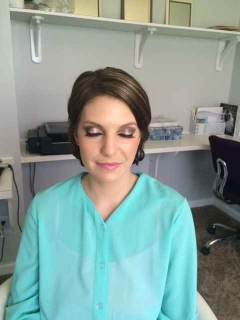 Got my hurr and makeup done {pics}