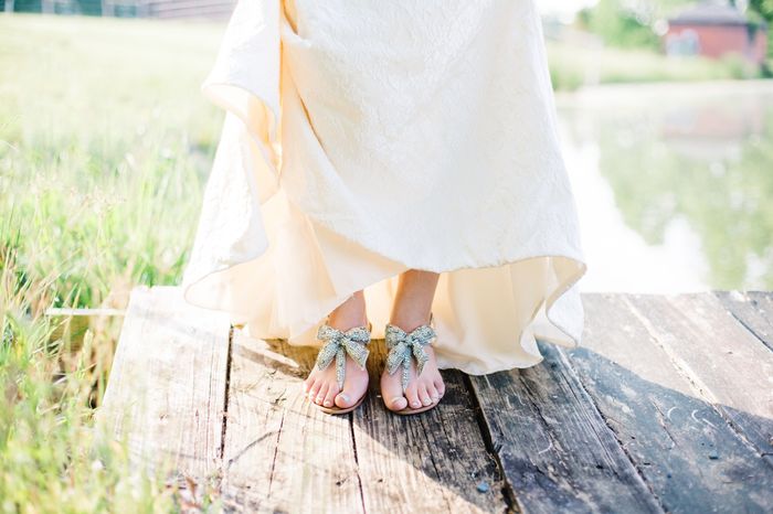 Found my wedding shoes! Show me yours! Update :-/