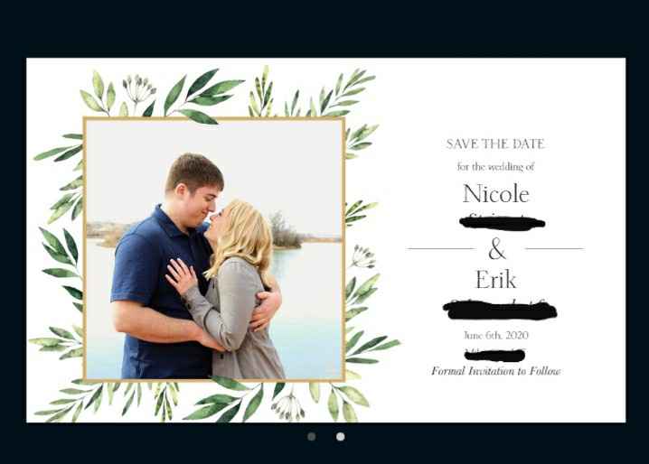 Show me your save the dates!!! - 1