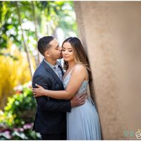 Engagement photo nails - 2