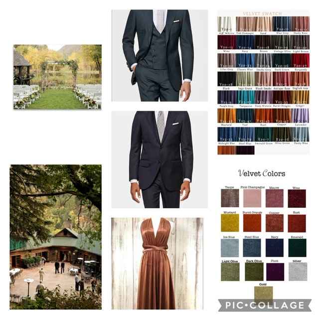 Help with bridesmaid dress color! 1