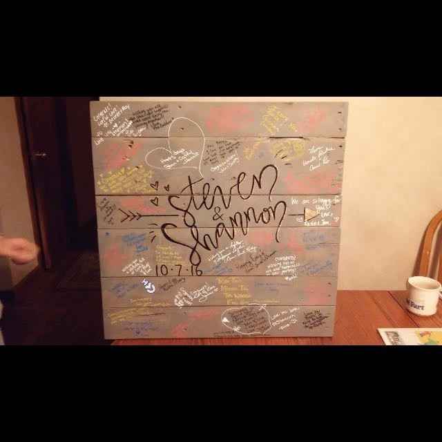 Wedding guest book alternatives