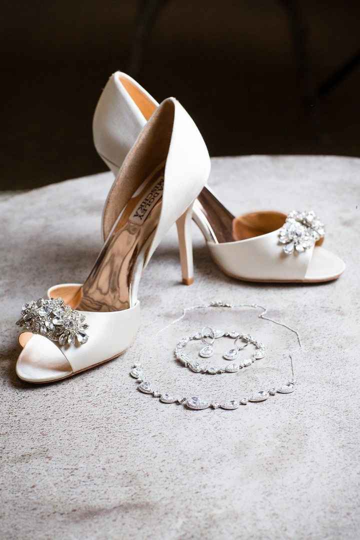Would love to see everyone's bridal shoes?