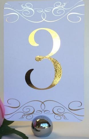 Table Numbers