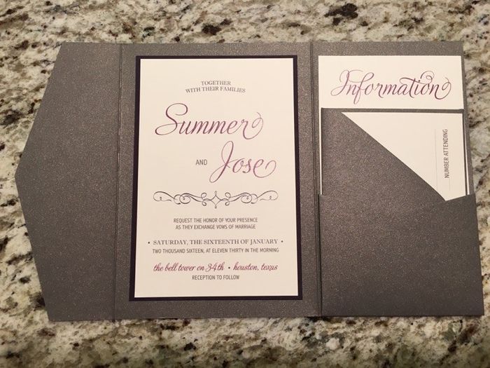 Show Off Your Invitations!!!!